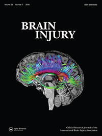 Cover image for Brain Injury, Volume 33, Issue 7, 2019
