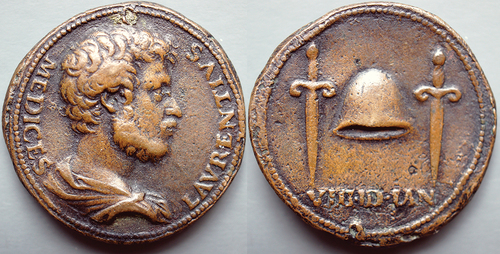 Figure 4. The medal of Lorenzino de’Medici, 1537–48.