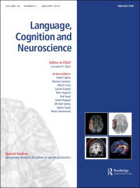 Cover image for Language, Cognition and Neuroscience, Volume 8, Issue 4, 1993