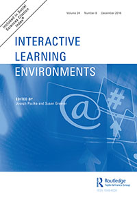 Cover image for Interactive Learning Environments, Volume 24, Issue 8, 2016