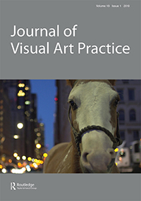 Cover image for Journal of Visual Art Practice, Volume 18, Issue 1, 2019