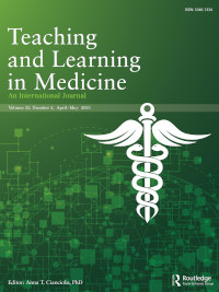 Cover image for Teaching and Learning in Medicine, Volume 33, Issue 2, 2021