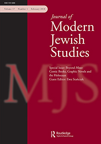 Cover image for Journal of Modern Jewish Studies, Volume 17, Issue 1, 2018