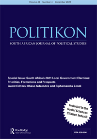 Cover image for Politikon, Volume 49, Issue 4, 2022