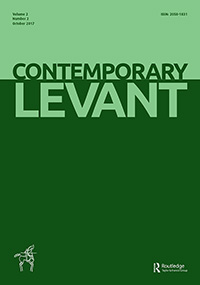 Cover image for Contemporary Levant, Volume 2, Issue 2, 2017