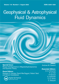 Cover image for Geophysical & Astrophysical Fluid Dynamics, Volume 116, Issue 4, 2022