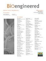 Cover image for Bioengineered, Volume 5, Issue 3, 2014
