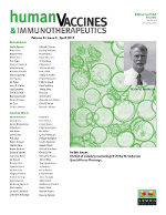 Cover image for Human Vaccines & Immunotherapeutics, Volume 8, Issue 4, 2012