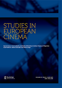 Cover image for Studies in European Cinema, Volume 20, Issue 2, 2023