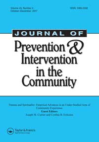 Cover image for Journal of Prevention & Intervention in the Community, Volume 45, Issue 4, 2017