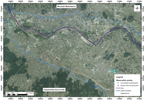 Figure 1. Research area.