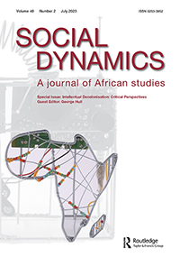 Cover image for Social Dynamics, Volume 49, Issue 2, 2023
