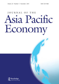 Cover image for Journal of the Asia Pacific Economy, Volume 24, Issue 4, 2019