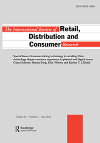 Cover image for The International Review of Retail, Distribution and Consumer Research, Volume 34, Issue 2, 2024