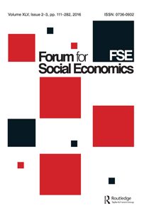 Cover image for Forum for Social Economics, Volume 45, Issue 2-3, 2016