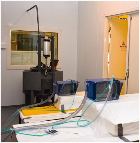 Figure 4. Flow through set up for zebra fish (Danio rerio) experiments. Photo: Peter Alestrøm.