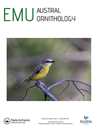 Cover image for Emu - Austral Ornithology, Volume 100, Issue 5, 2000