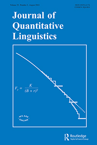 Cover image for Journal of Quantitative Linguistics, Volume 25, Issue 3, 2018