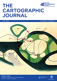 Cover image for The Cartographic Journal, Volume 55, Issue 2, 2018