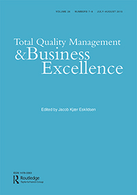 Cover image for Total Quality Management & Business Excellence, Volume 26, Issue 7-8, 2015