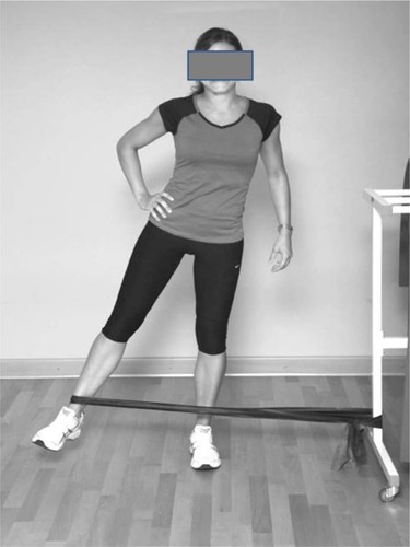 Figure 5 Exercise for hip abductors.
