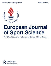 Cover image for European Journal of Sport Science, Volume 15, Issue 5, 2015
