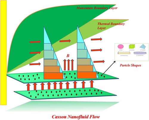 Figure 2. Solar collector in a schematic view.