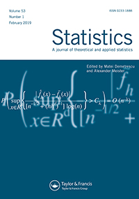 Cover image for Statistics, Volume 53, Issue 1, 2019