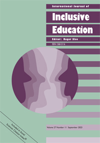 Cover image for International Journal of Inclusive Education, Volume 27, Issue 11, 2023