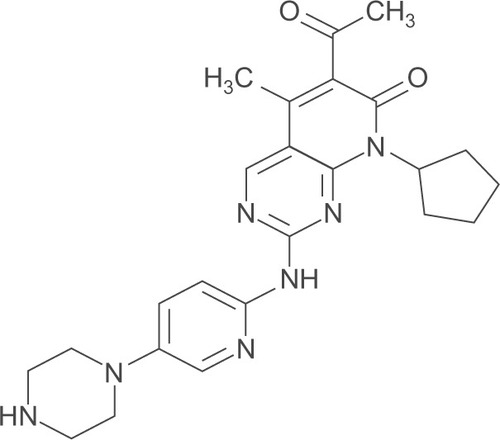 Figure 1 Chemical structure of palbociclib (PD0332991).