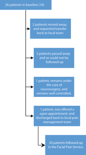Figure 1. Flow chart of patients from the original dataset who were followed up.