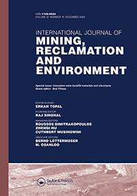 Cover image for International Journal of Mining, Reclamation and Environment, Volume 37, Issue 10, 2023