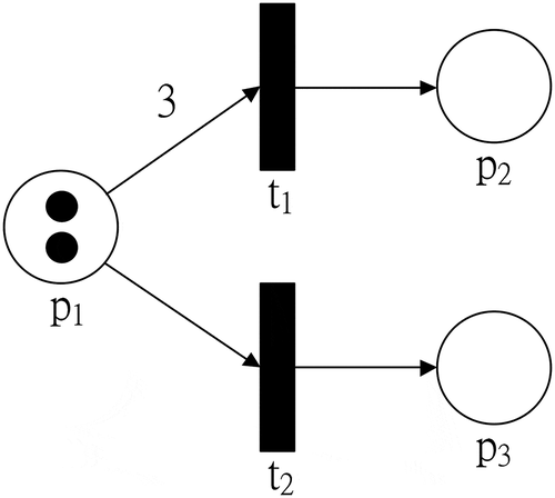 Figure 2. Basic Petri net model