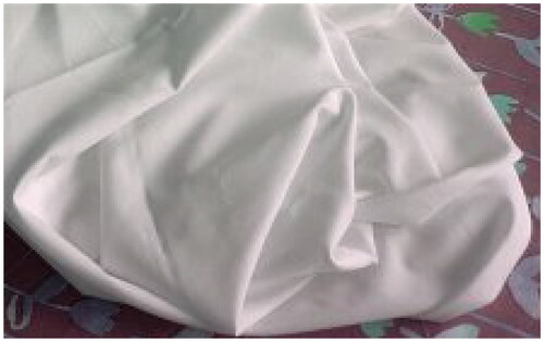 Figure 2. Fabric textile material.