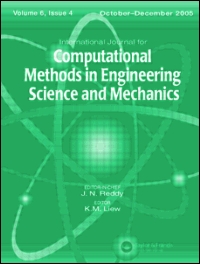 Cover image for International Journal for Computational Methods in Engineering Science and Mechanics, Volume 9, Issue 6, 2008