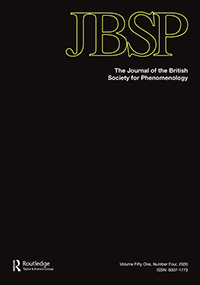 Cover image for Journal of the British Society for Phenomenology, Volume 51, Issue 4, 2020