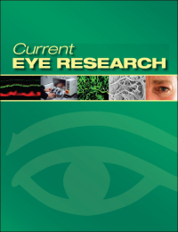 Cover image for Current Eye Research, Volume 40, Issue 9, 2015