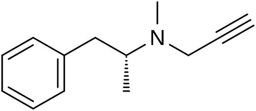 Figure 1. Chemical structure of selegiline.