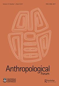 Cover image for Anthropological Forum, Volume 27, Issue 1, 2017