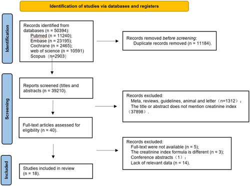 Figure 1. Literature screening process.