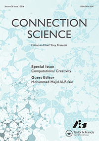 Cover image for Connection Science, Volume 28, Issue 2, 2016