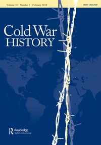 Cover image for Cold War History, Volume 18, Issue 1, 2018