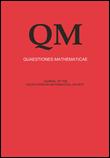 Cover image for Quaestiones Mathematicae, Volume 39, Issue 2, 2016