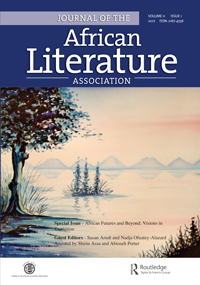 Cover image for Journal of the African Literature Association, Volume 11, Issue 1, 2017