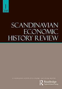 Cover image for Scandinavian Economic History Review, Volume 66, Issue 1, 2018
