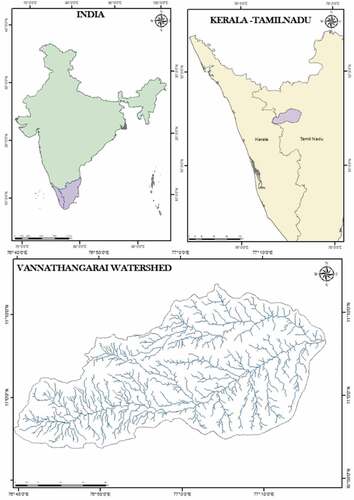 Figure 1. Location map of the study area.