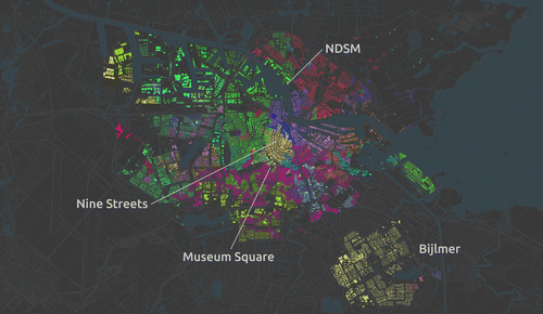 Figure 2. Twitter defined neighborhoods.