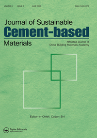 Cover image for Journal of Sustainable Cement-Based Materials, Volume 8, Issue 3, 2019