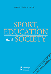Cover image for Sport, Education and Society, Volume 22, Issue 4, 2017