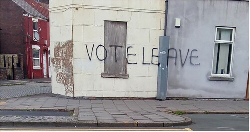 Figure 1. “Brexit changes things”. Kensington, September 2018.